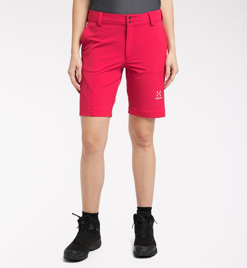 Haglöfs Womens Morän Shorts Red New Zealand 87094KMNZ
